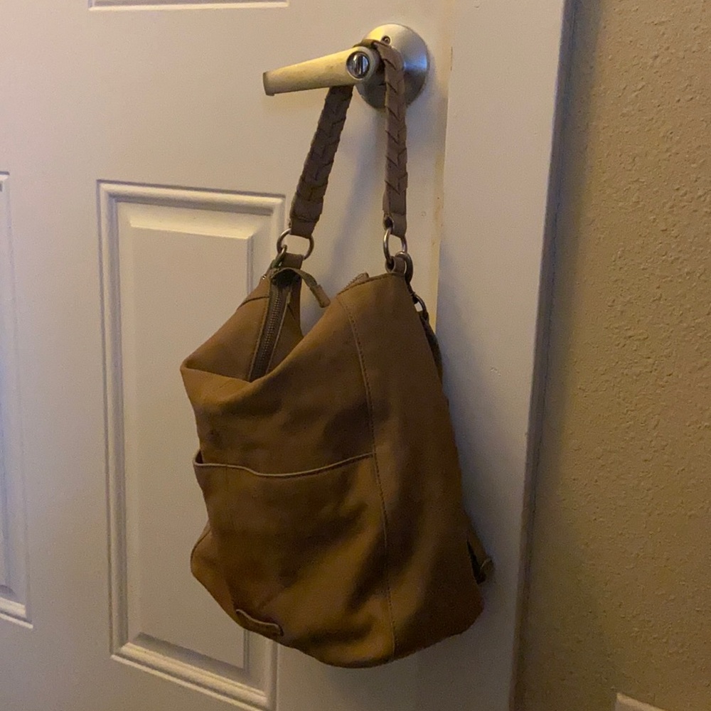 Lucky Brand two tone suede purse